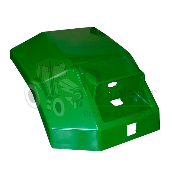  GUARDABARROS TRASERO JD 6200 6900 CON LUZ DE MATRICULA EN EL SOPORTE DE LA MATRICULA DERECHO RH