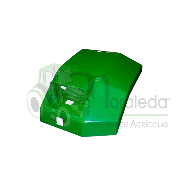  GUARDABARROS TRASERO JD 6200 6900 CON LUZ DE MATRICULA EN EL SOPORTE DE LA MATRICULA IZQUIERDO LH